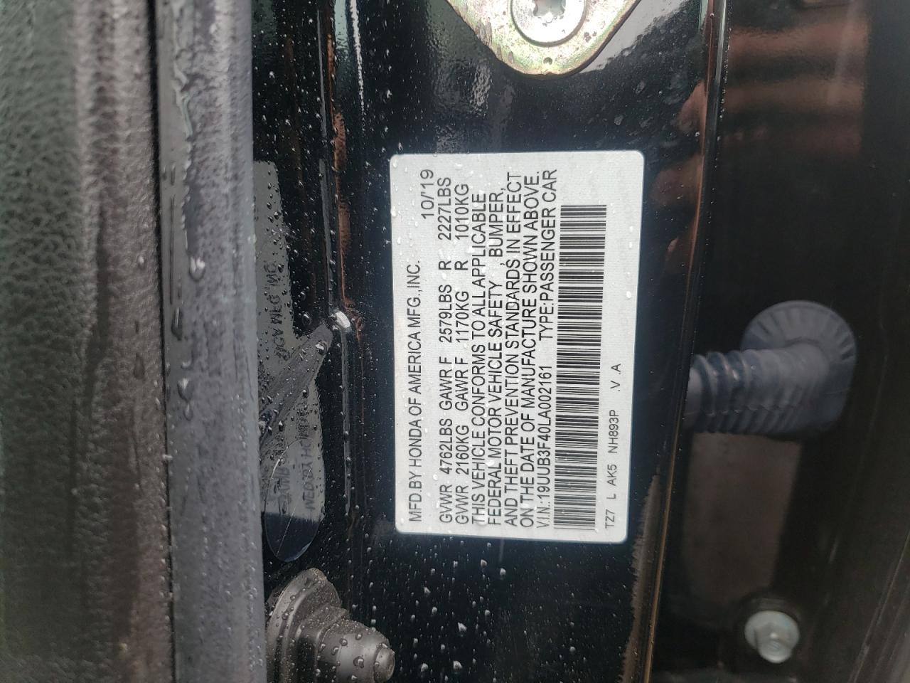 19UUB3F40LA002161 2020 Acura Tlx Technology