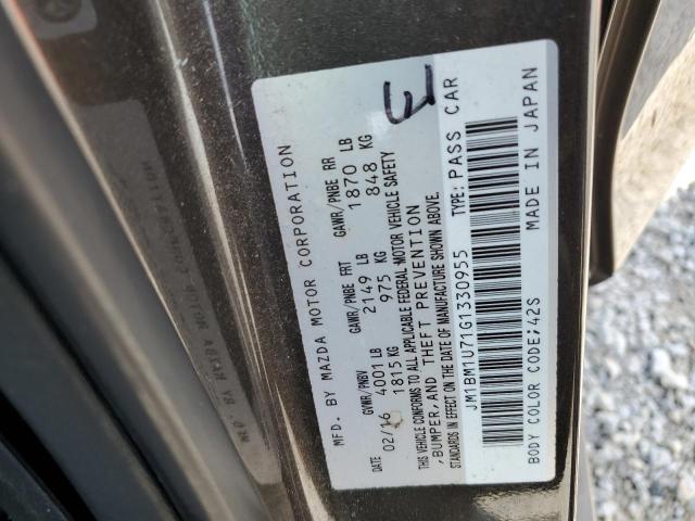 2016 Mazda 3 Sport VIN: JM1BM1U71G1330955 Lot: 55809374