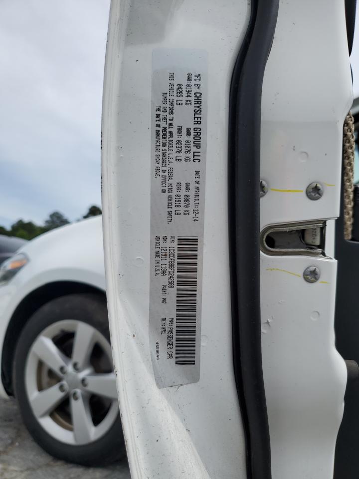 1C3CDFBB6FD242588 2015 Dodge Dart Sxt