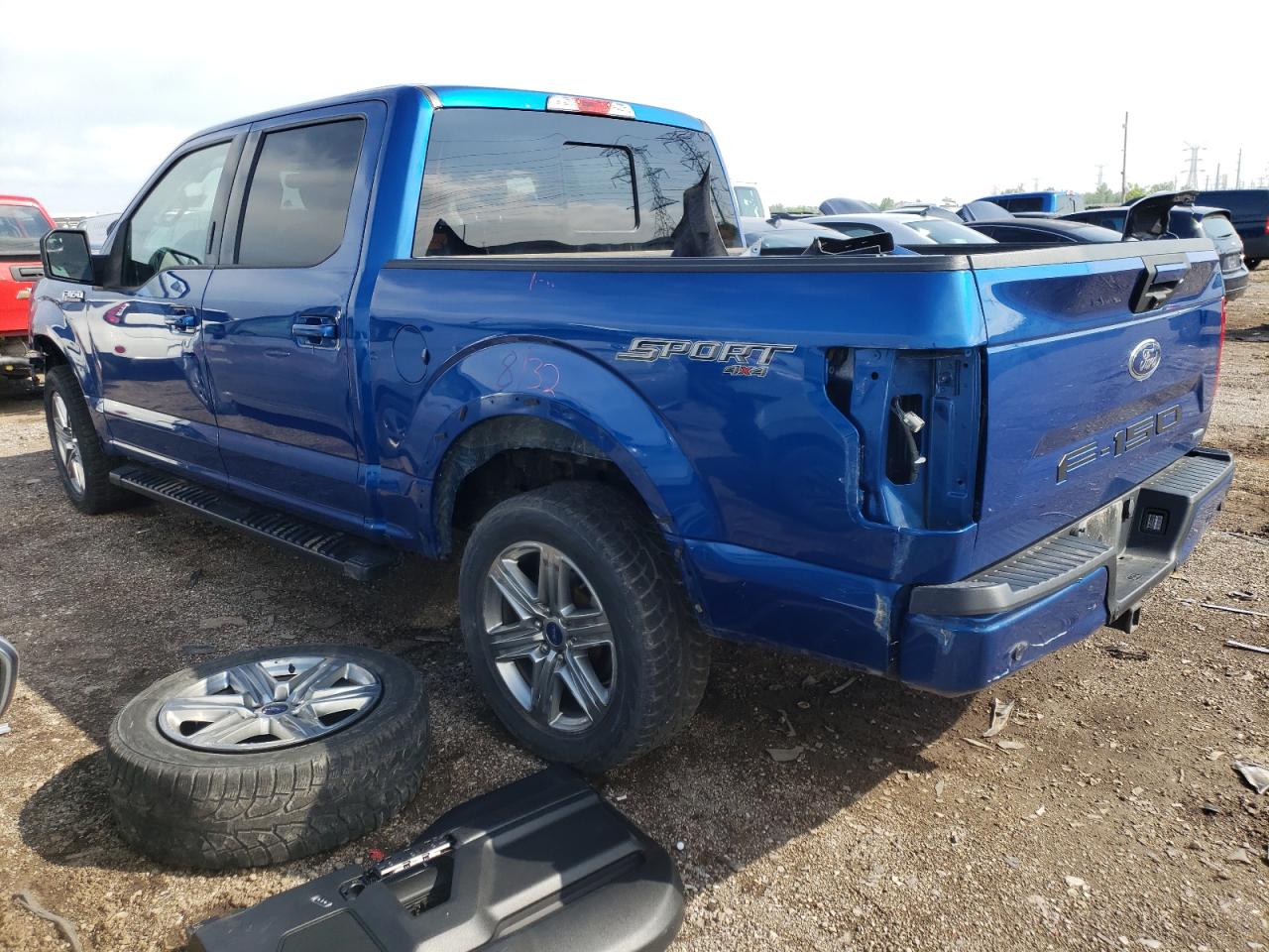 VIN: 1FTEW1EG2JFC49480 2018 FORD F-150