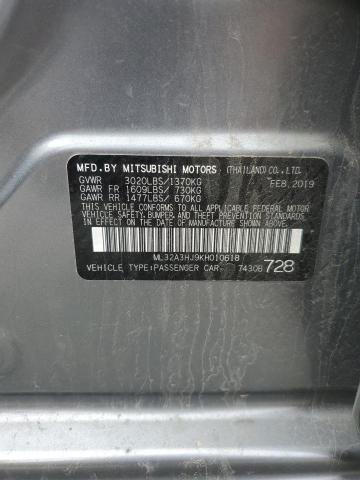 2019 MITSUBISHI MIRAGE ES - ML32A3HJ9KH010618