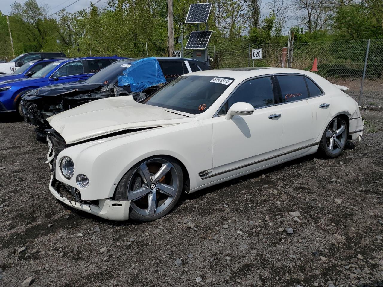 2016 Bentley Mulsanne Speed vin: SCBBG7ZH8GC002290