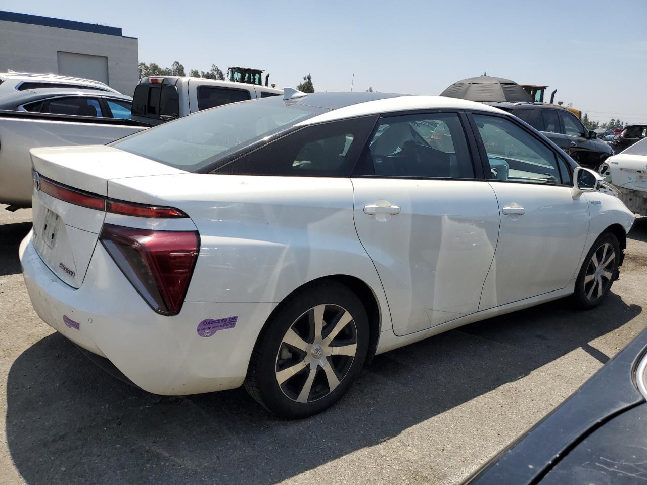 2019 Toyota Mirai vin: JTDBVRBD1KA006367