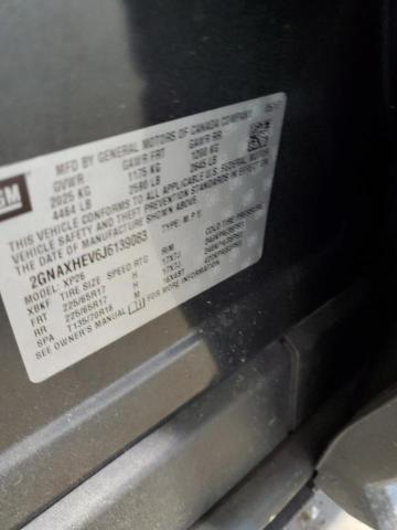 2018 Chevrolet Equinox Ls VIN: 2GNAXHEV6J6139083 Lot: 53899584