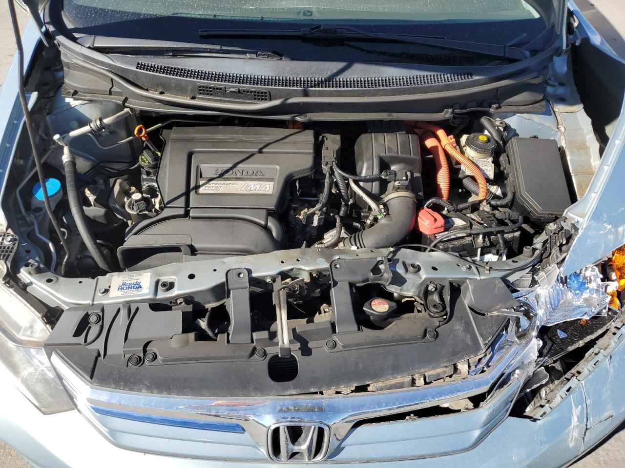 JHMFB4F26CS003531 2012 Honda Civic Hybrid