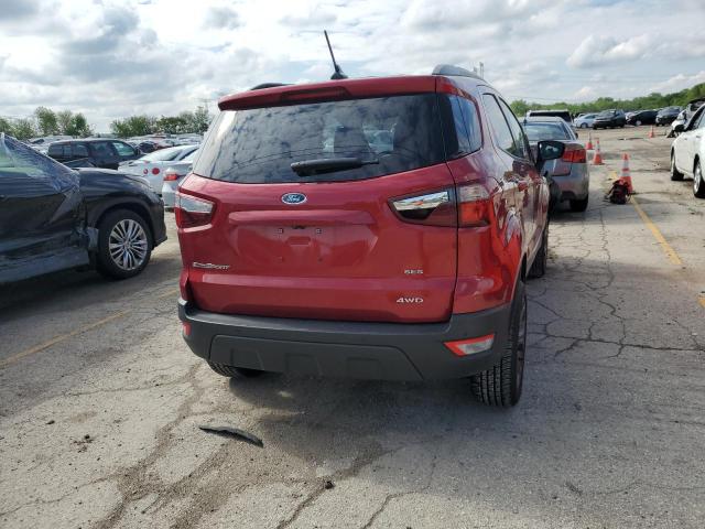 2018 Ford Ecosport Ses VIN: MAJ6P1CLXJC176450 Lot: 54051414