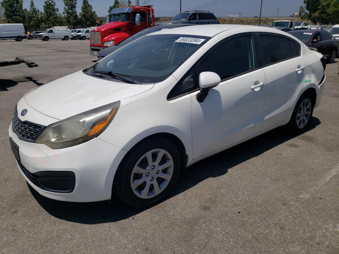 KNADM4A37E6357845 2014 Kia Rio Lx