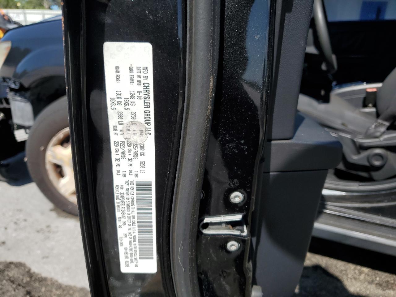 3D4PG4FB1AT249442 2010 Dodge Journey Se