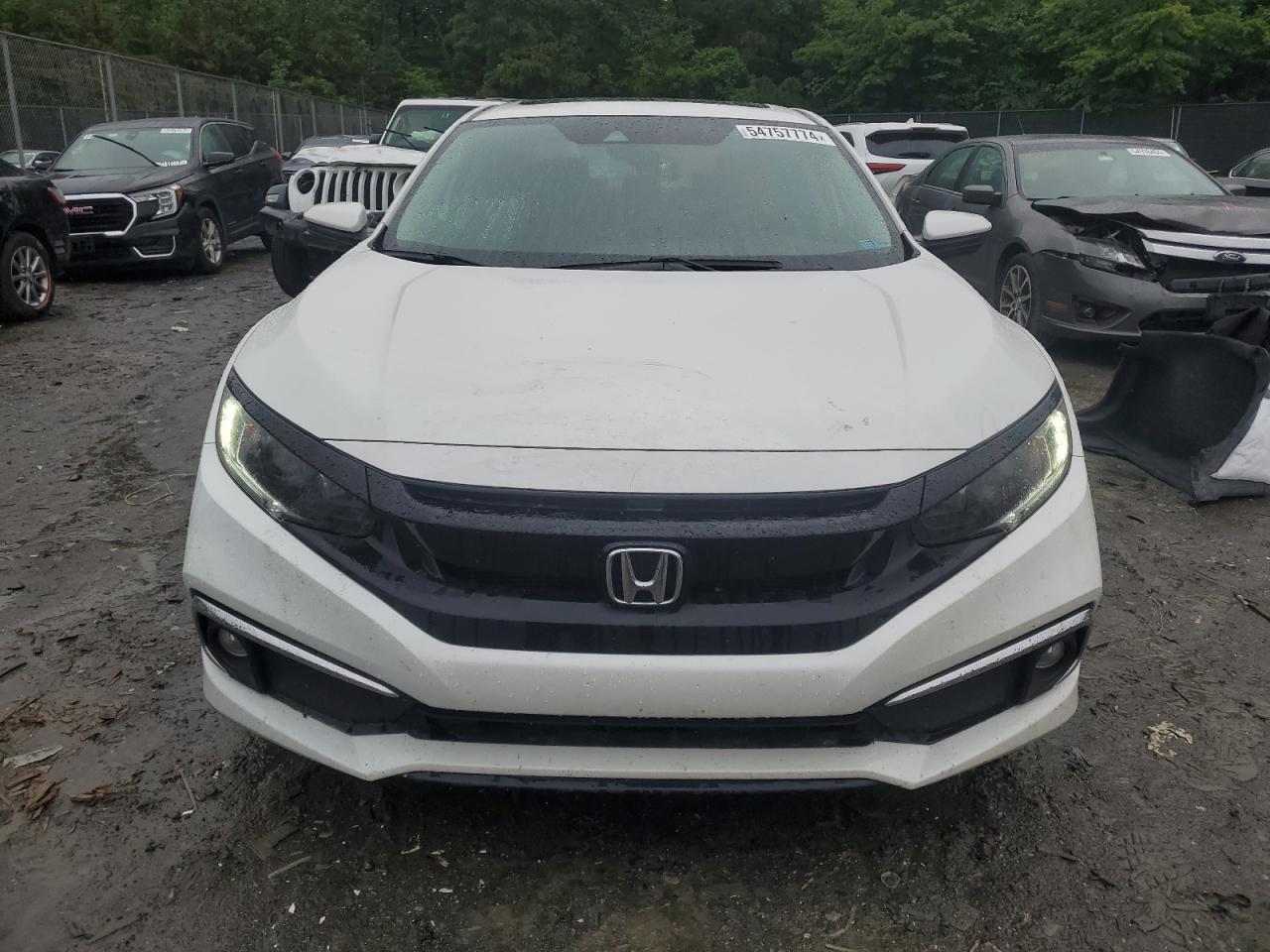 19XFC1F39KE009606 2019 Honda Civic Ex