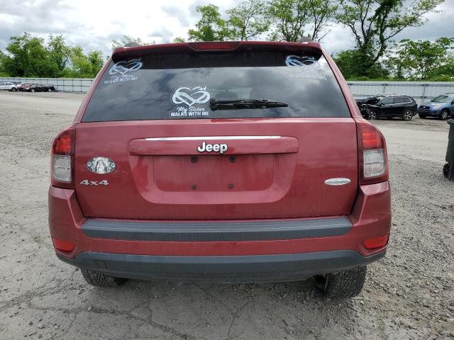 2015 Jeep Compass Latitude VIN: 1C4NJDEB2FD307790 Lot: 54604554