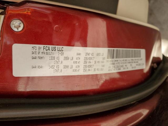 2020 Chrysler Voyager Lxi VIN: 2C4RC1DG0LR164581 Lot: 51348544