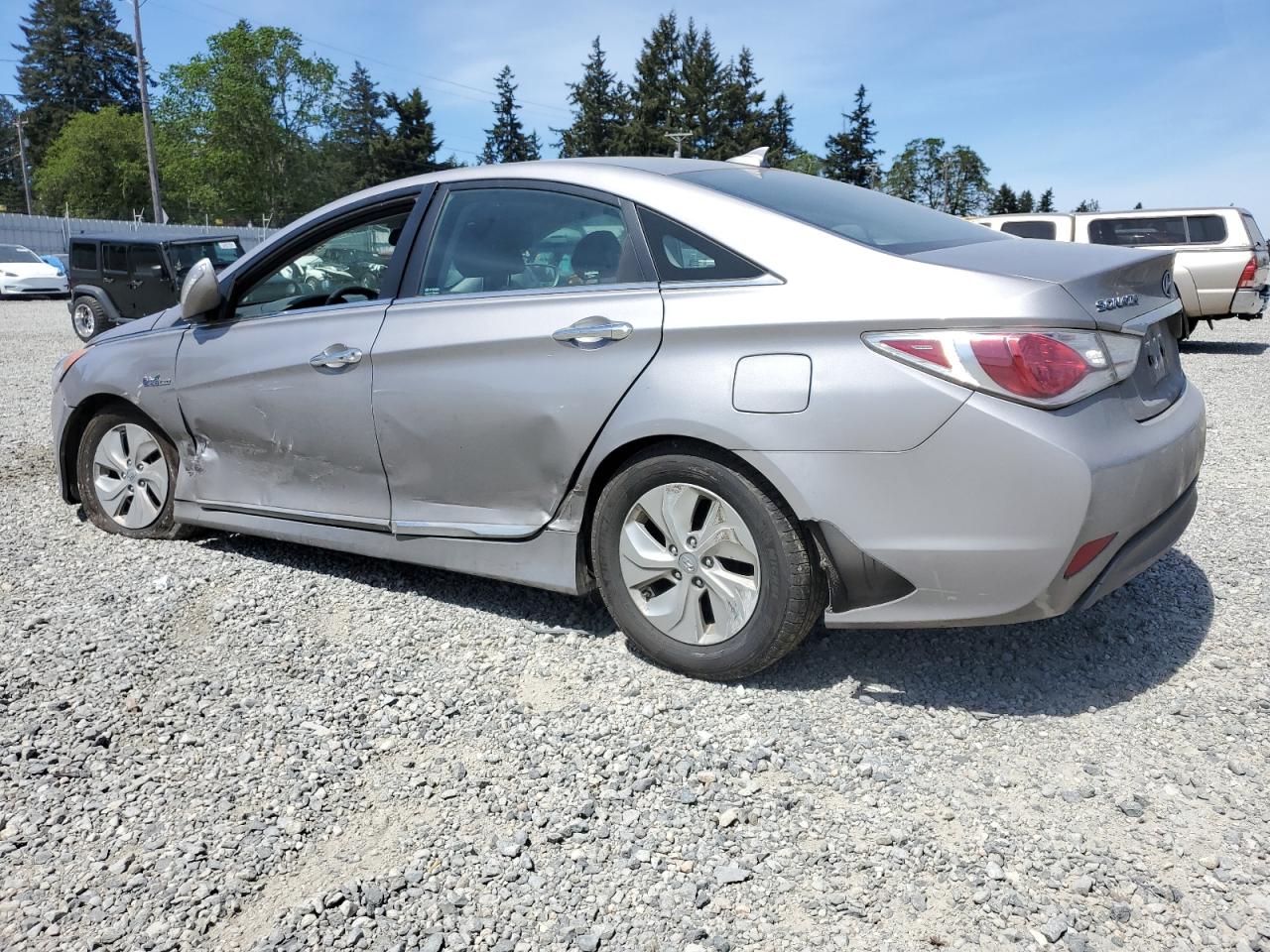 KMHEC4A41EA108291 2014 Hyundai Sonata Hybrid