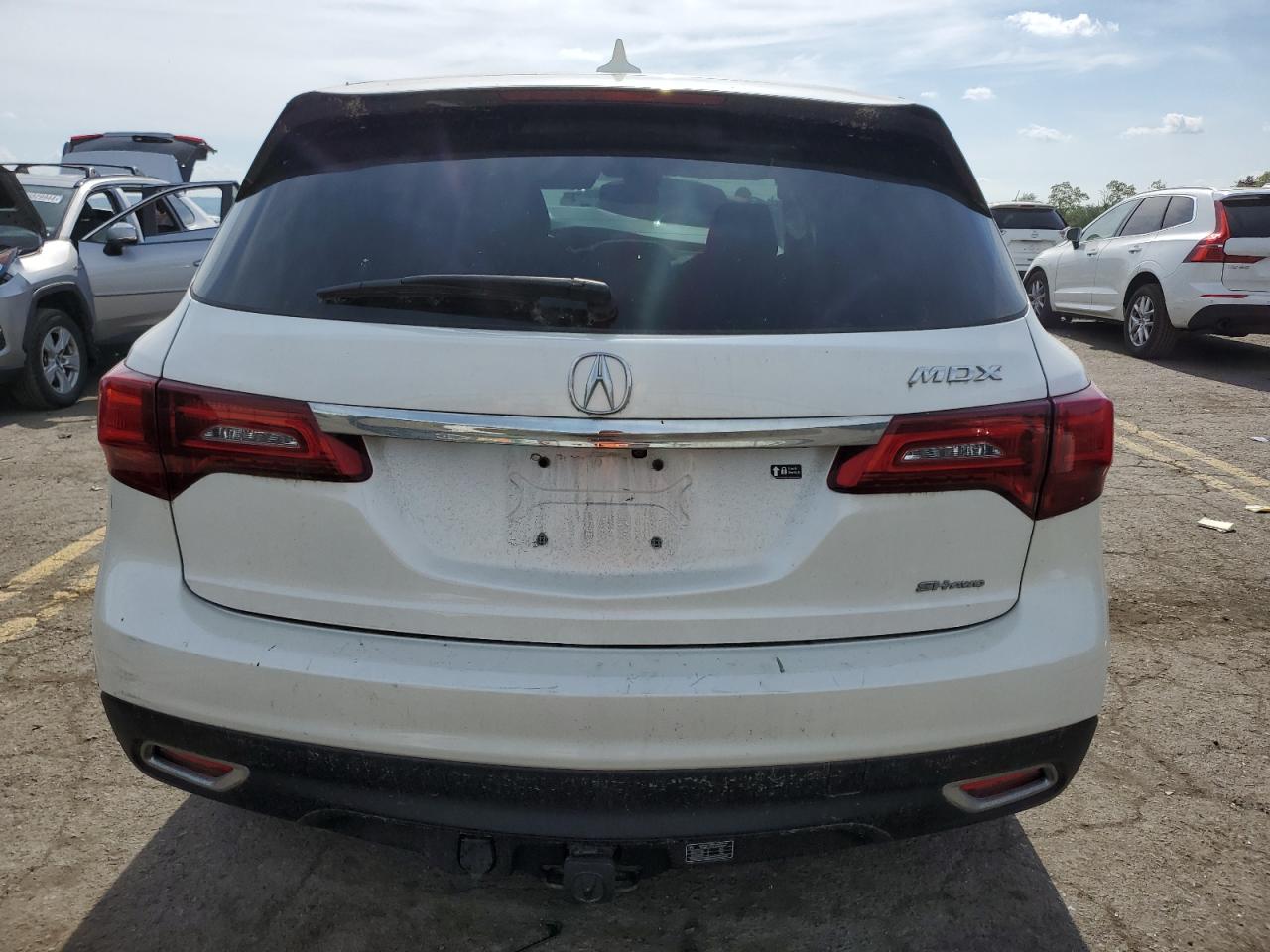 5FRYD4H4XEB005526 2014 Acura Mdx Technology