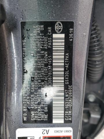 2011 Toyota Avalon Base VIN: 4T1BK3DB7BU381451 Lot: 55081054