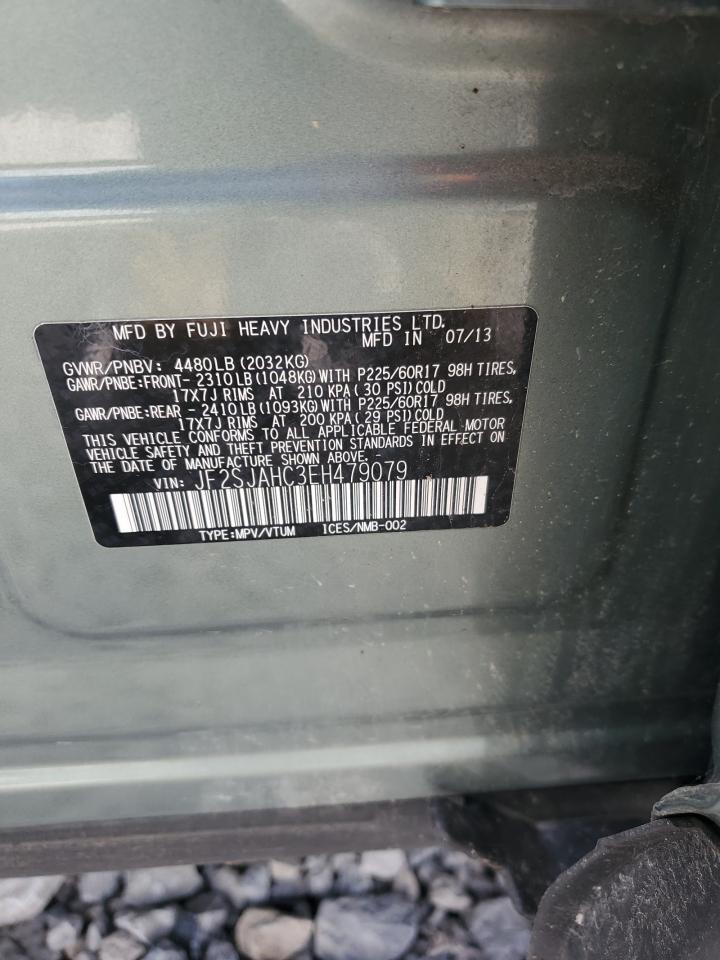 JF2SJAHC3EH479079 2014 Subaru Forester 2.5I Limited