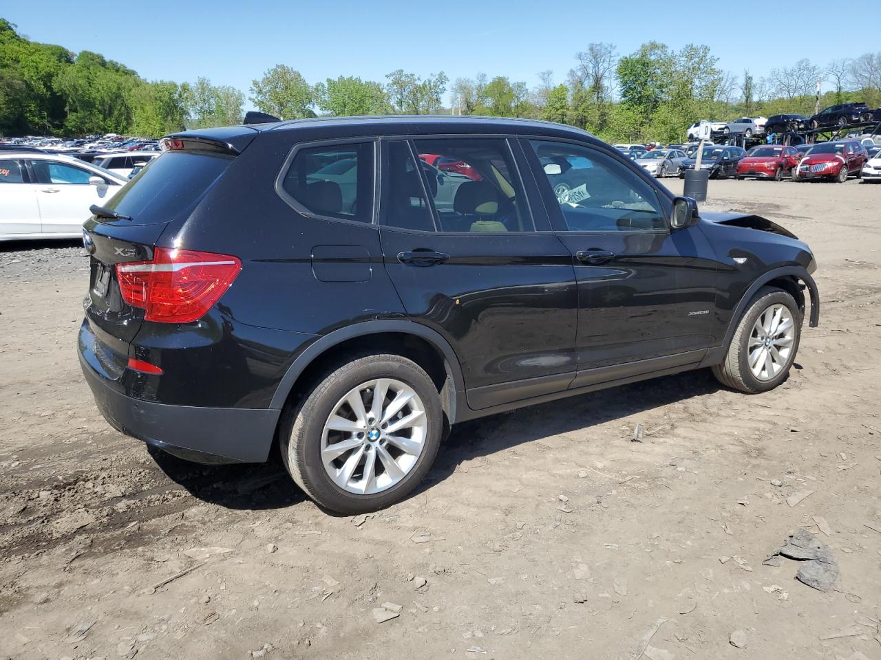 2014 BMW X3 xDrive28I vin: 5UXWX9C51E0D39389