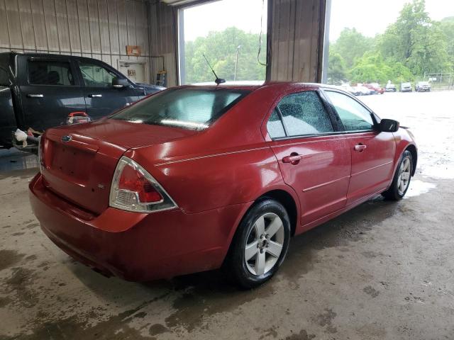 FORD FUSION SE 2007 red sedan 4d gas 3FAHP07ZX7R212262 photo #4