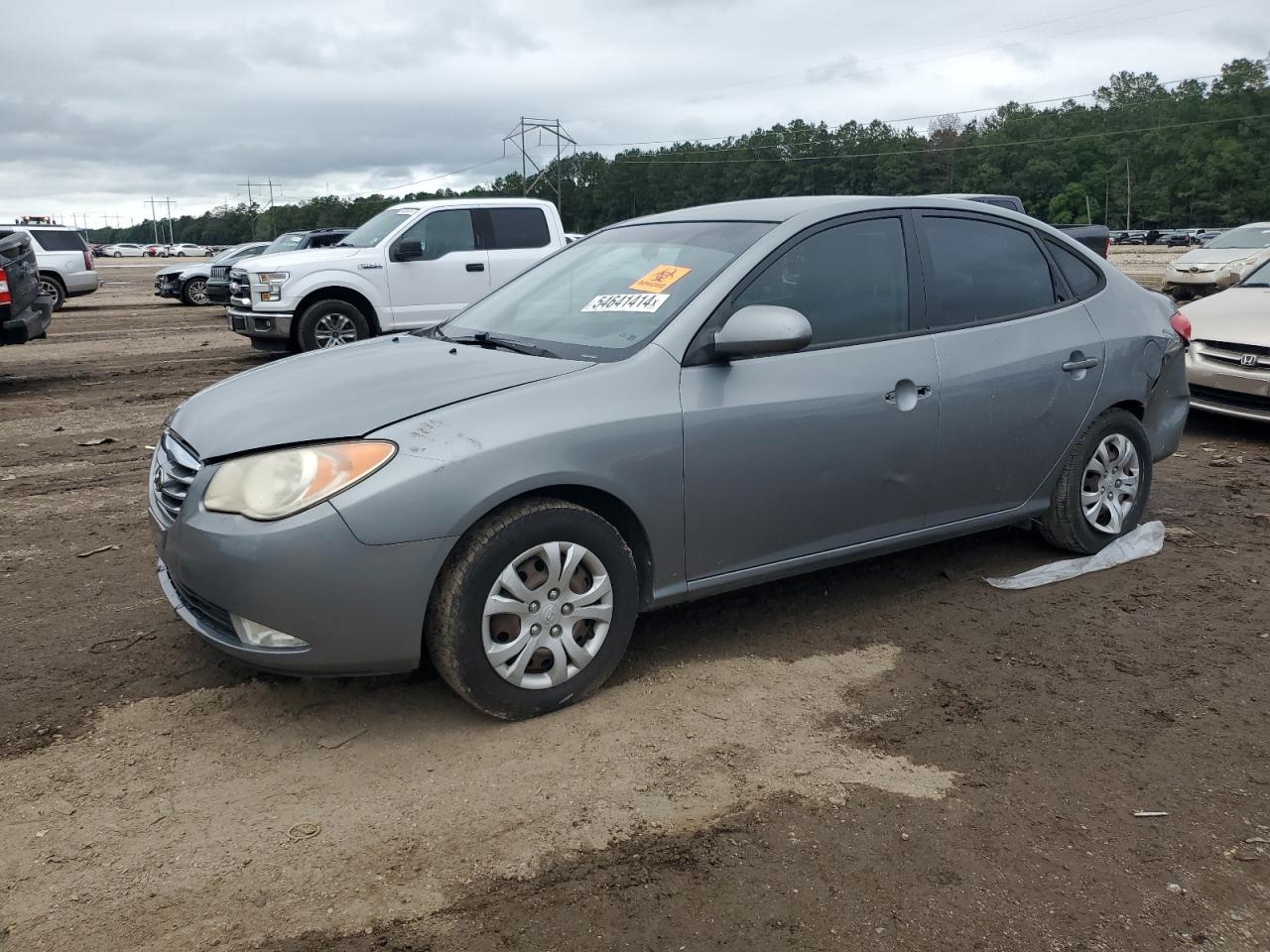 KMHDU4AD2AU169697 2010 Hyundai Elantra Blue