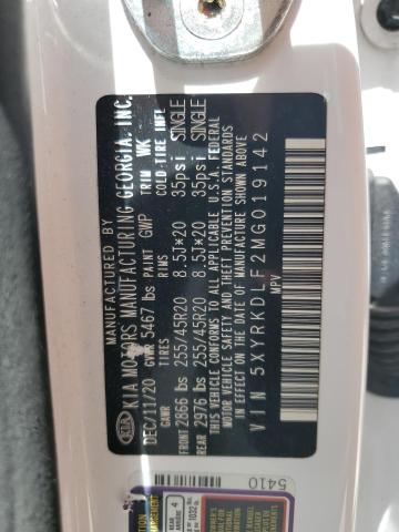2021 KIA SORENTO SX - 5XYRKDLF2MG019142