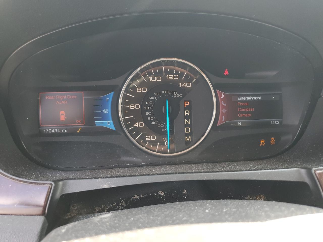 2FMDK3KC1CBA20003 2012 Ford Edge Limited