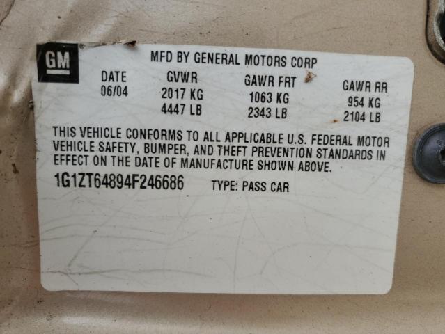 2004 Chevrolet Malibu Maxx Ls VIN: 1G1ZT64894F246686 Lot: 56127354