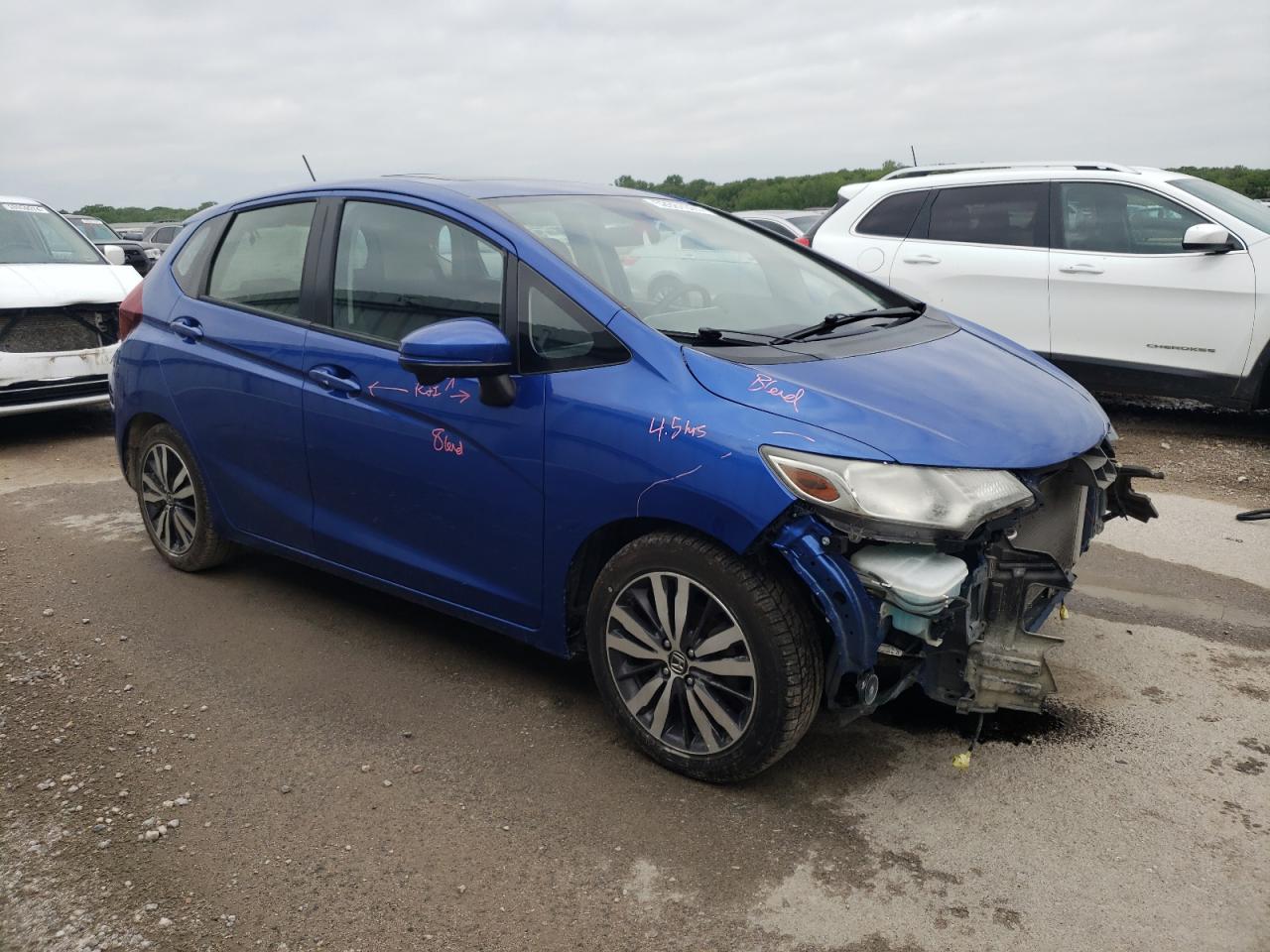 2016 Honda Fit Ex vin: JHMGK5H70GX040344