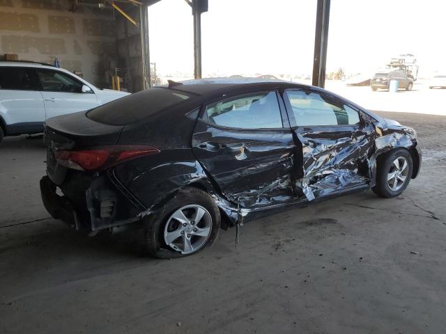 HYUNDAI ELANTRA SE 2014 black sedan 4d gas KMHDH4AE6EU172525 photo #4