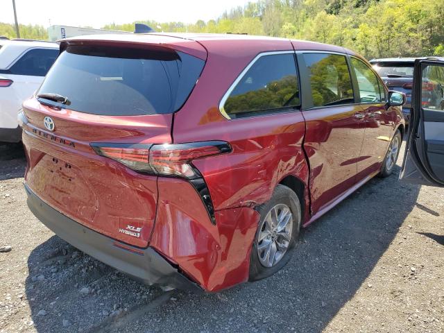 2021 Toyota Sienna Xle VIN: 5TDYRKECXMS019374 Lot: 53562664