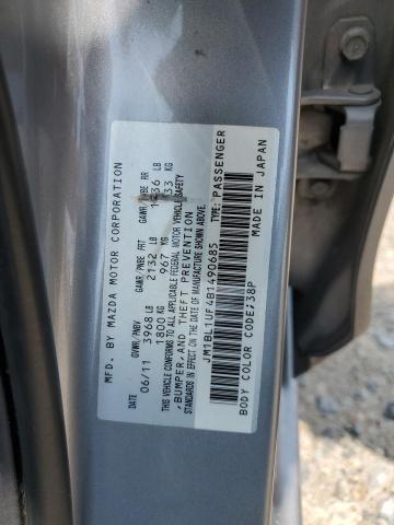 2011 Mazda 3 I VIN: JM1BL1UF4B1490685 Lot: 53785594