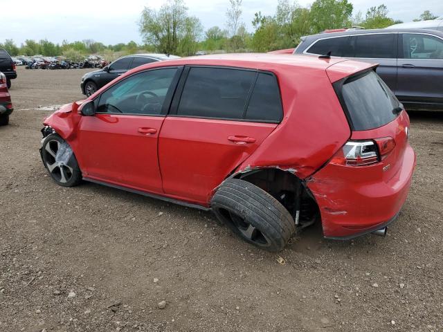  VOLKSWAGEN GTI 2017 Червоний