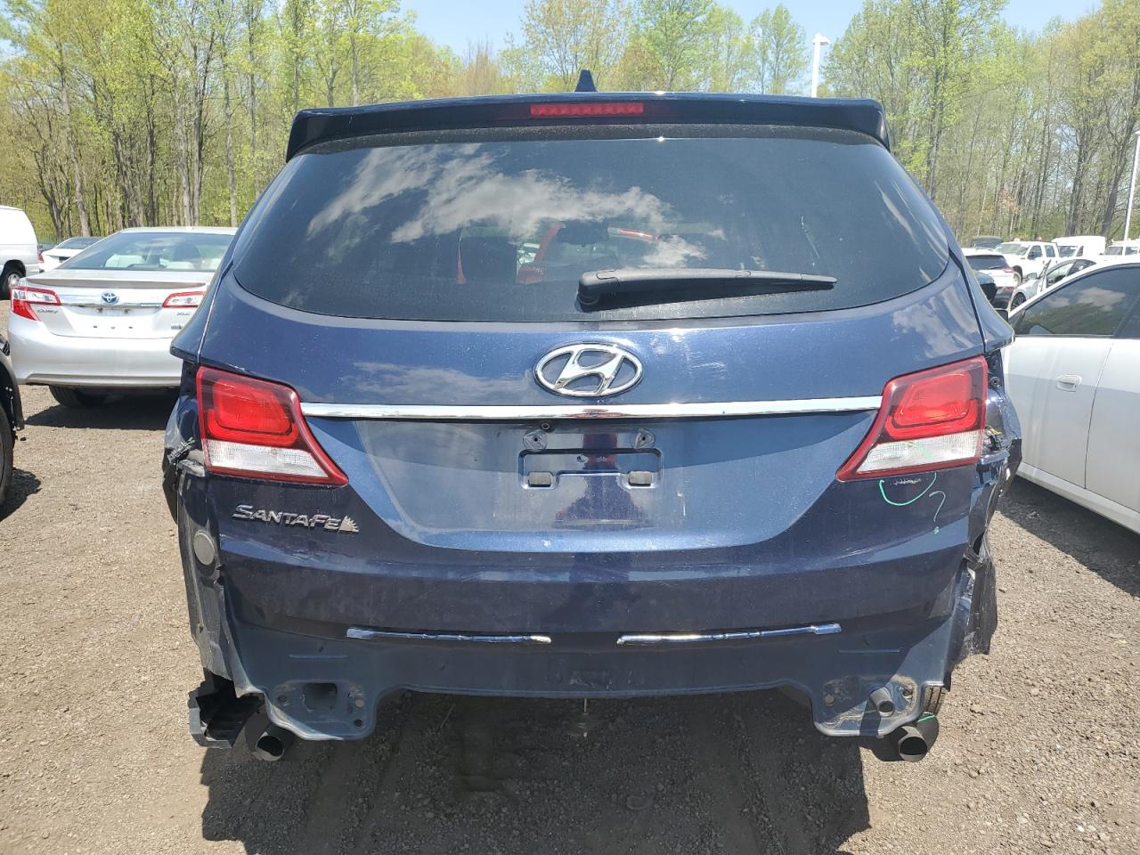 KM8SM4HF7HU182339 2017 Hyundai Santa Fe Se