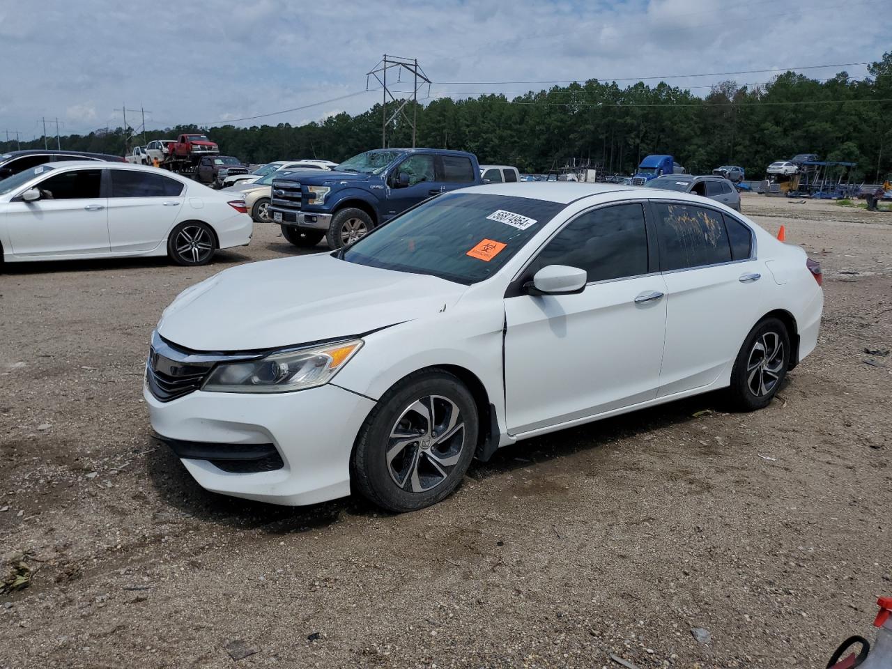 1HGCR2F38HA180884 2017 Honda Accord Lx