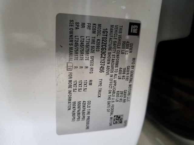 2012 GMC Sierra K2500 Heavy Duty VIN: 1GT02ZCG3CZ137456 Lot: 54040634