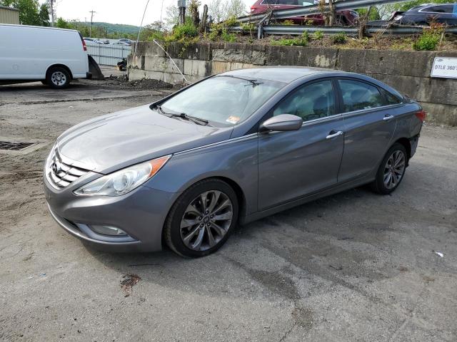 HYUNDAI SONATA SE 2012 gray sedan 4d gas 5NPEC4AB8CH423016 photo #1