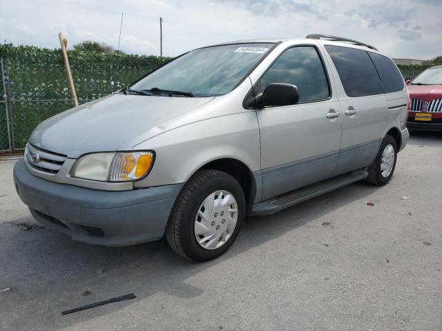 Lot #2535860981 2002 TOYOTA SIENNA CE salvage car