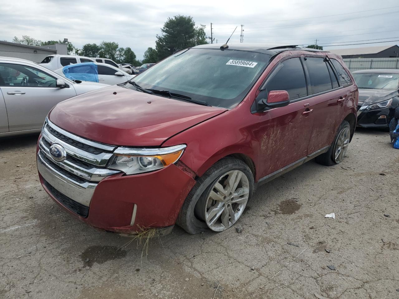 2FMDK3JC5DBA25465 2013 Ford Edge Sel