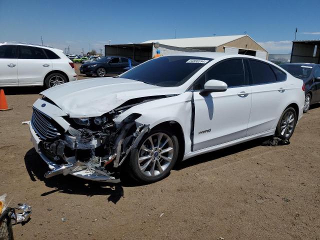 Lot #2542933327 2017 FORD FUSION SE salvage car