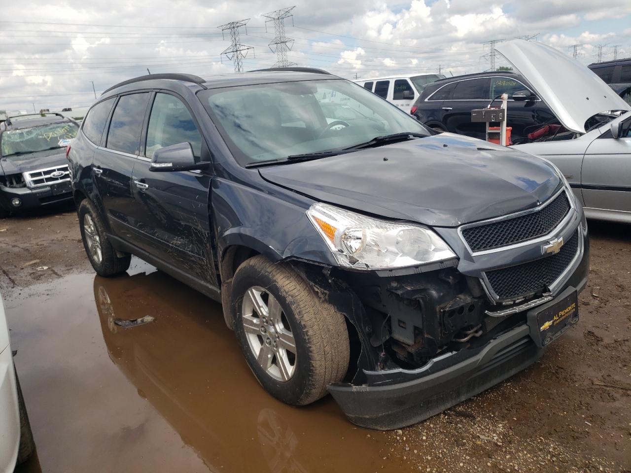 1GNKRGED5CJ366285 2012 Chevrolet Traverse Lt