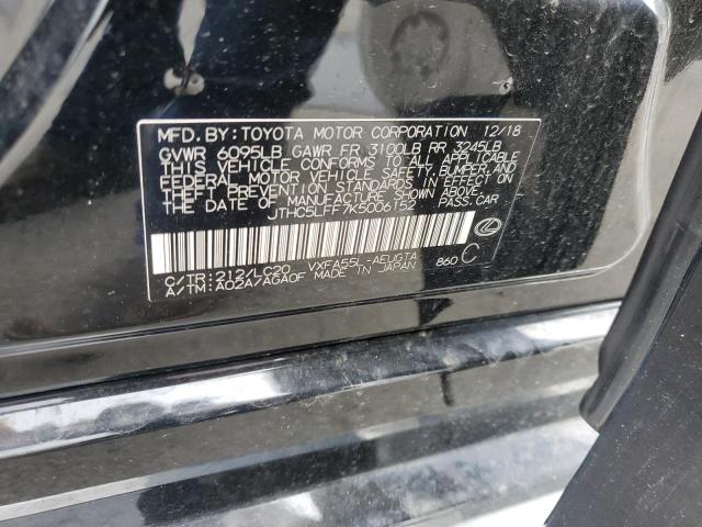 2019 LEXUS LS 500 JTHC5LFF7K5006152