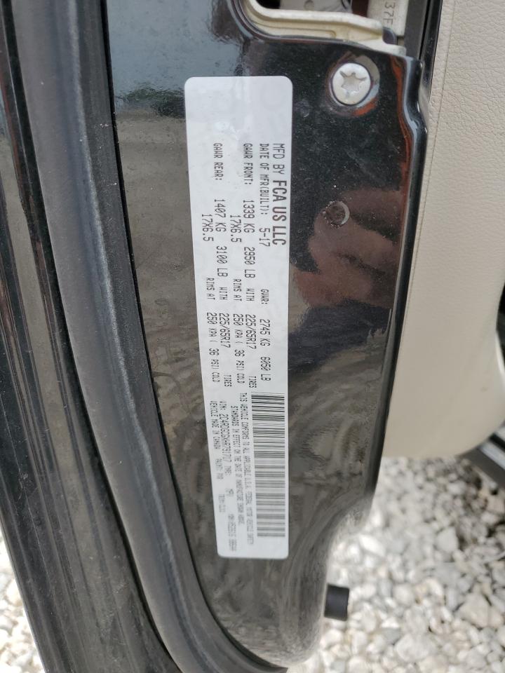 2C4RDGCGXHR791717 2017 Dodge Grand Caravan Sxt