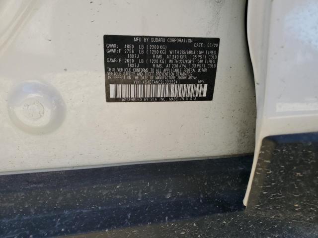 2020 Subaru Outback Limited VIN: 4S4BTANC2L3222241 Lot: 56341134