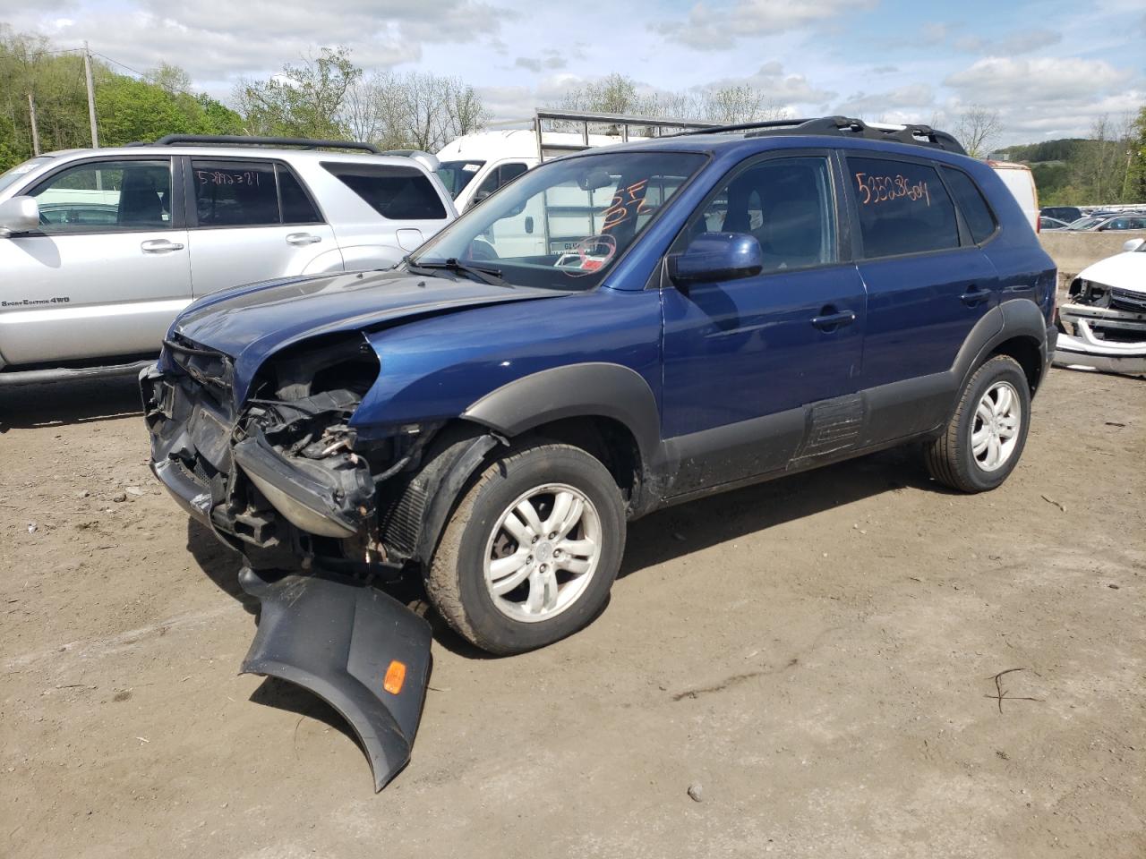 KM8JN12D17U622438 2007 Hyundai Tucson Se