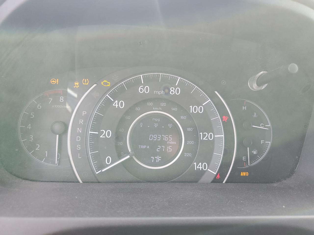 2HKRM4H55FH650280 2015 Honda Cr-V Ex