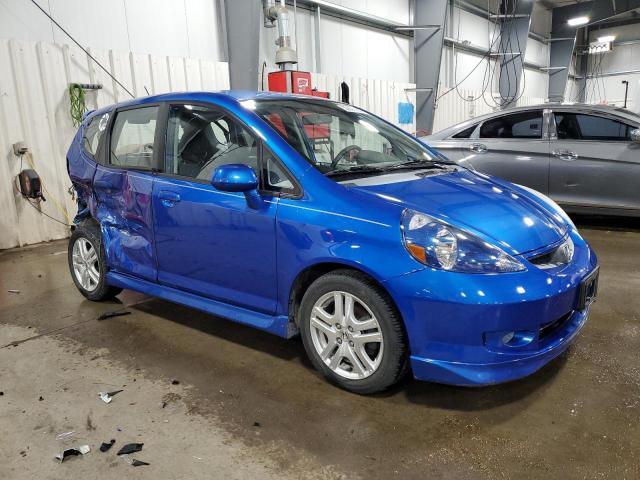 2007 Honda Fit S VIN: JHMGD38697S037459 Lot: 53608584