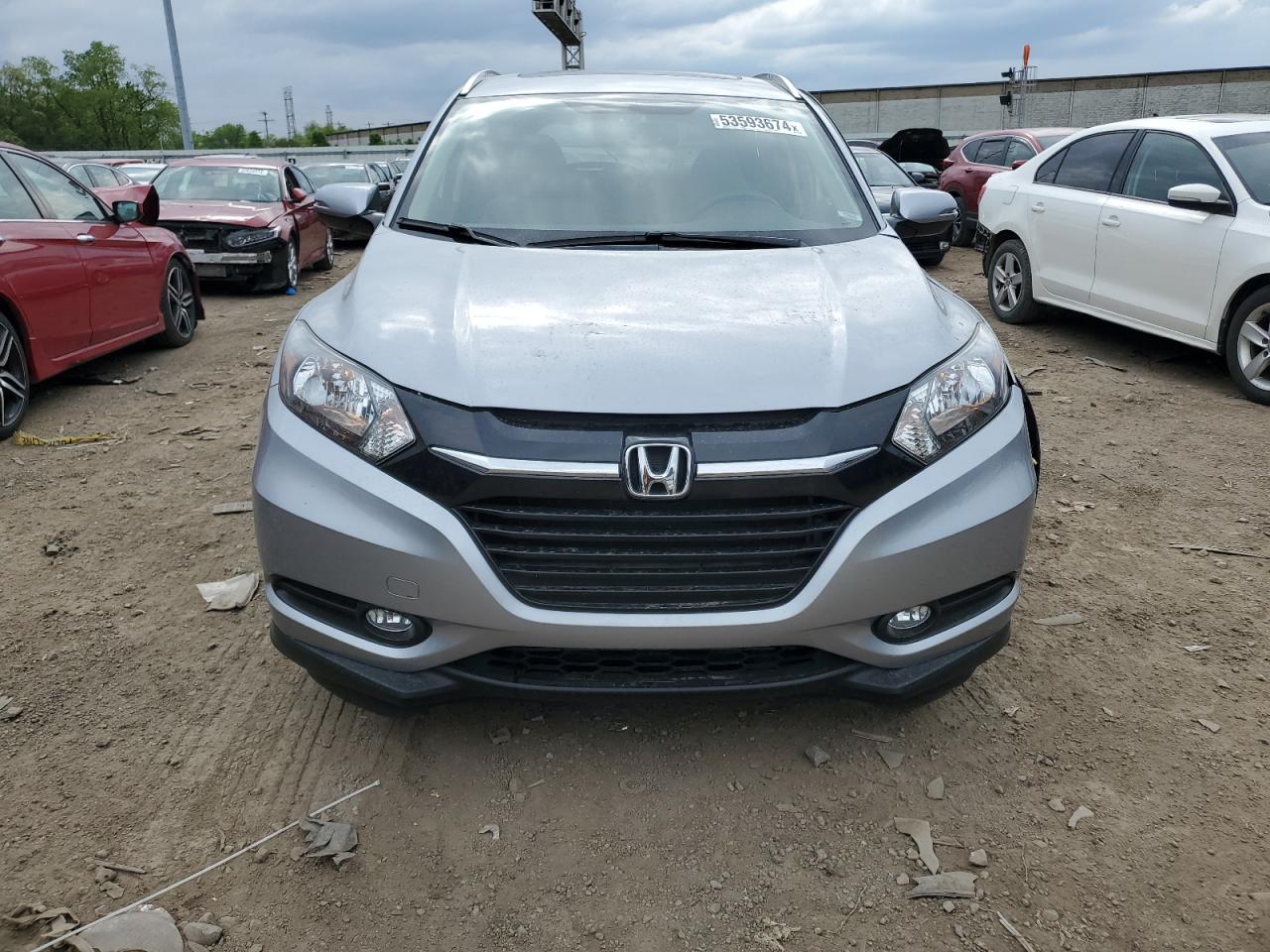 3CZRU6H72JM707125 2018 Honda Hr-V Exl