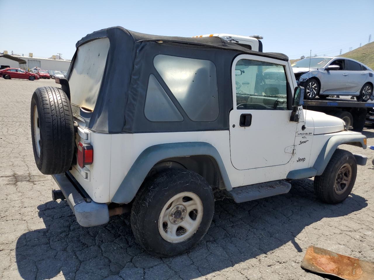 1J4FA49S9YP748861 2000 Jeep Wrangler / Tj Sport