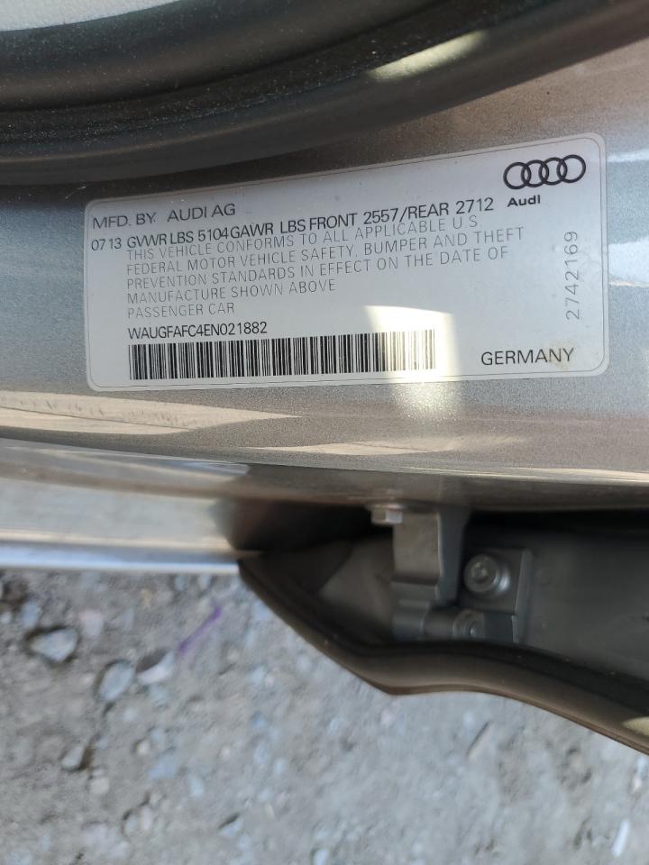 WAUGFAFC4EN021882 2014 Audi A6 Premium Plus