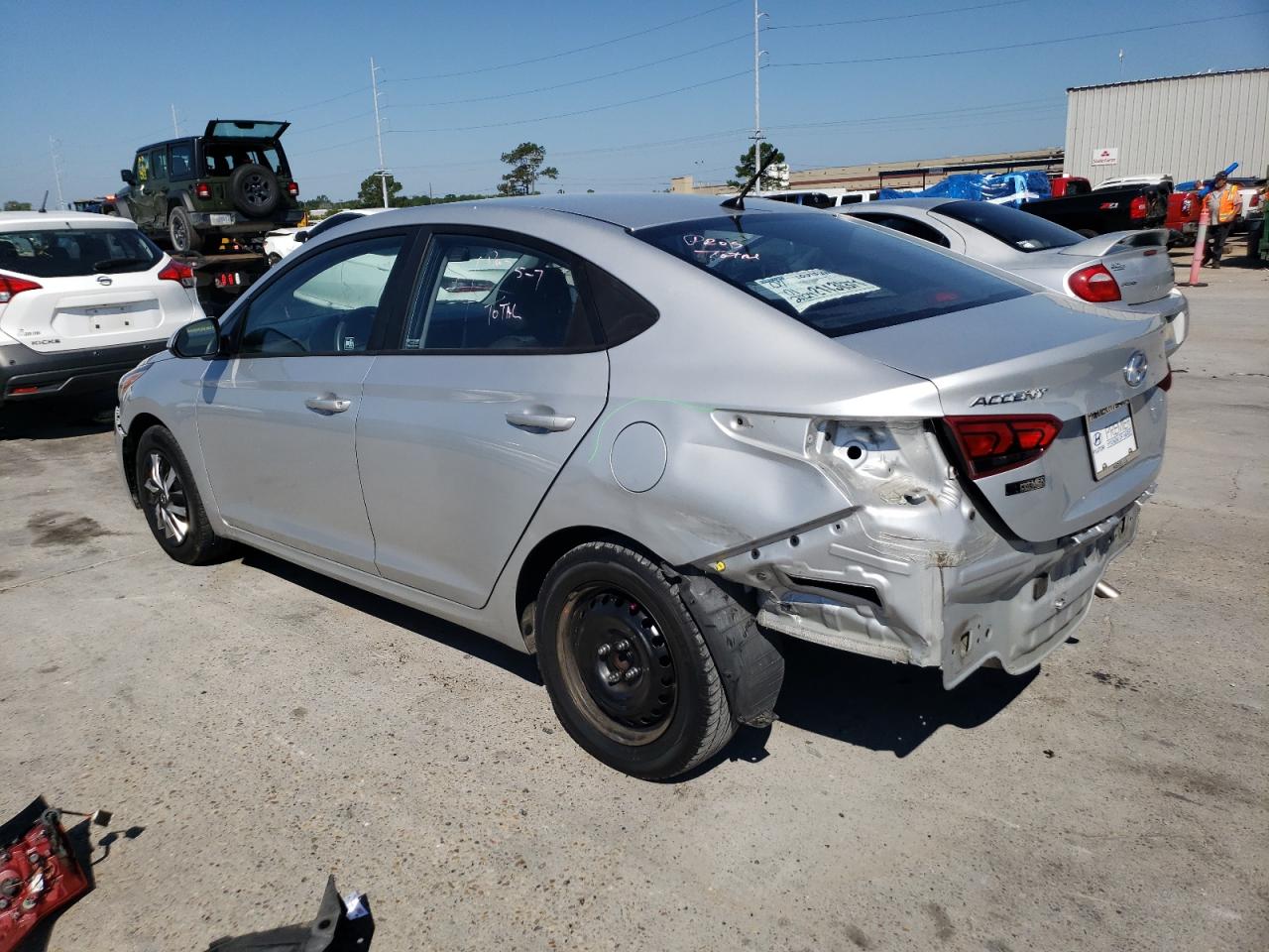 2020 Hyundai Accent Se vin: 3KPC24A67LE114820