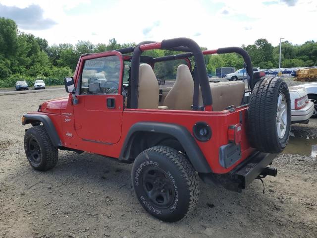 2001 Jeep Wrangler / Tj Sport VIN: 1J4FA49S81P356752 Lot: 57058434