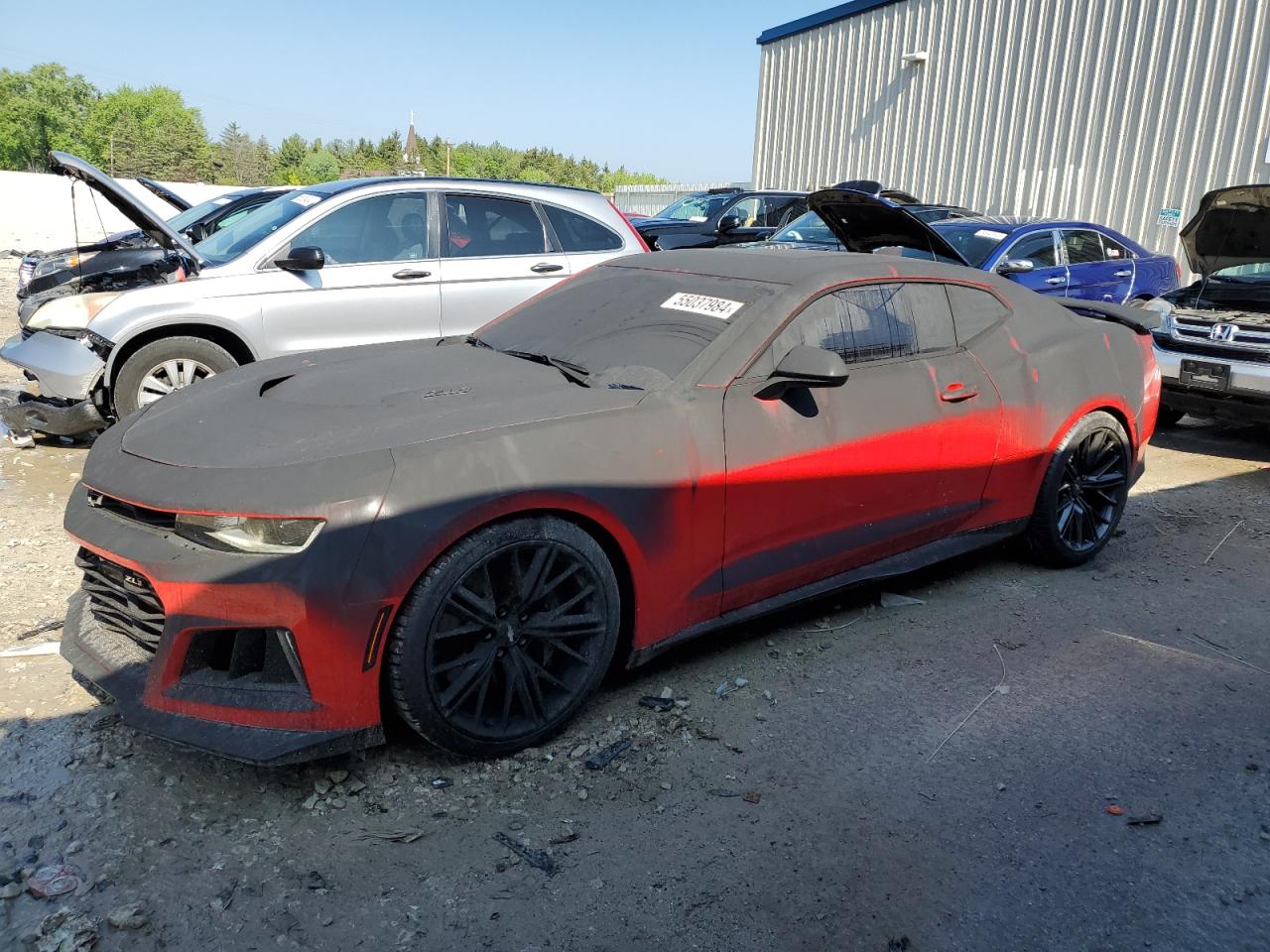 1G1FK1R69J0110542 2018 Chevrolet Camaro Zl1